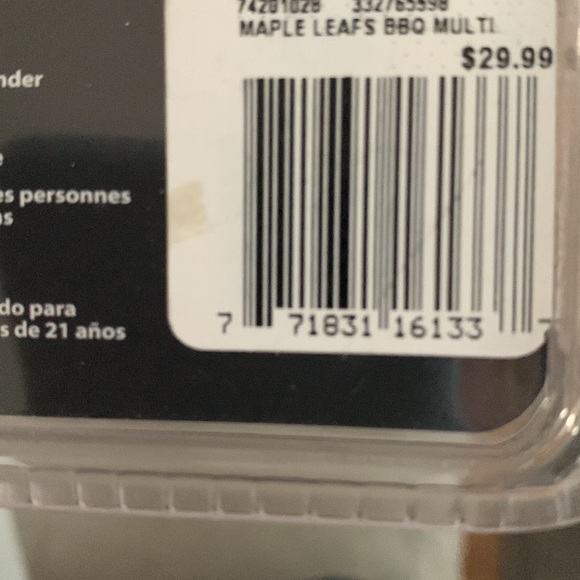 Toronto Maple Leafs 6-in-1 BBQ Multi-Tool - Picture 7 of 7